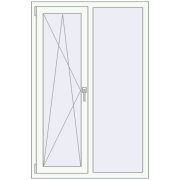 REHAU Euro 60 1000x1500 мм