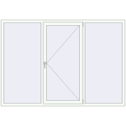 REHAU Euro 70 2300x1600 мм REHAU Euro 70 2300x1600 мм