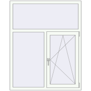 REHAU Euro 60 1200x1500 мм REHAU Euro 60 1200x1500 мм