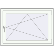 REHAU SYNEGO MD 1000x700 мм Білий (RAL 9016) з двох сторін