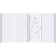 REHAU Euro 60 3000x1600 мм