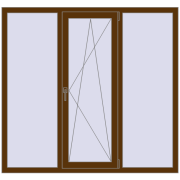 REHAU Euro 70 1600x1500 мм REHAU Euro 70 1600x1500 мм