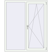 REHAU Euro 60 1270x1570 мм