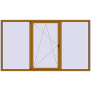 REHAU Brillant-Design 2600x1500 мм LIGHT_OAK з двох сторін REHAU Brillant-Design 2600x1500 мм LIGHT_OAK з двох сторін