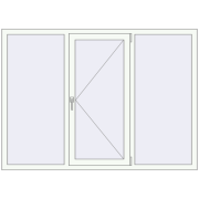 REHAU Euro 60 1800x1300 мм REHAU Euro 60 1800x1300 мм