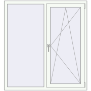 REHAU Euro 60 1300x1420 мм