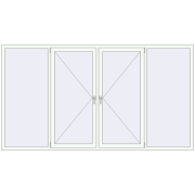 REHAU Euro 60 2900x1600 мм REHAU Euro 60 2900x1600 мм