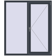 REHAU Euro 60 1300x1500 мм REHAU Euro 60 1300x1500 мм