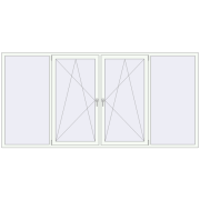 REHAU Euro 60 3100x1500 мм