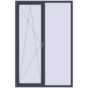 REHAU Euro 60 1500x2250 мм