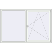 REHAU Euro 60 2100x1370 мм REHAU Euro 60 2100x1370 мм