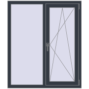 REHAU Euro 60 1100x1300 мм