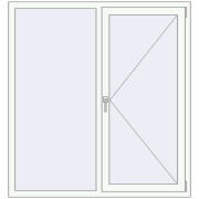 REHAU Euro 60 1400x1500 мм