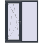 REHAU Euro 60 1113x1400 мм REHAU Euro 60 1113x1400 мм