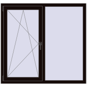 REHAU Euro 60 1340x1260 мм