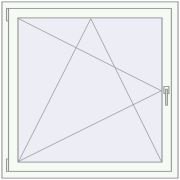 REHAU Euro 60 1100x1100 мм