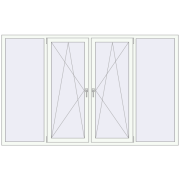 REHAU Euro 60 2470x1540 мм