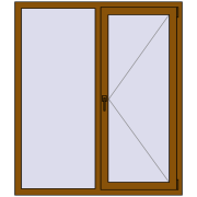 REHAU Euro 70 1300x1500 мм