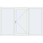 REHAU Euro 60 2100x1400 мм Білий (RAL 9016) з двох сторін