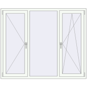 REHAU Brillant-Design 1700x1400 мм