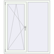 REHAU Euro 70 1300x1500 мм