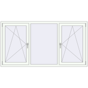 REHAU Euro 60 2015x1053 мм REHAU Euro 60 2015x1053 мм