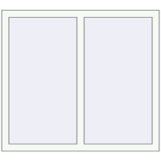 REHAU Euro 60 1105x994 мм