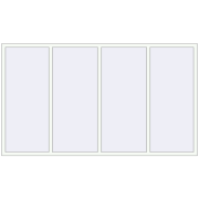 REHAU Euro 60 2700x1550 мм