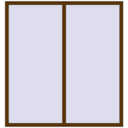 REHAU Brillant-Design 1600x1700 мм WALNUT з двох сторін REHAU Brillant-Design 1600x1700 мм WALNUT з двох сторін