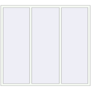 Вікна 2000x1800 мм REHAU Euro 60 Білий (RAL 9016) з двох сторін