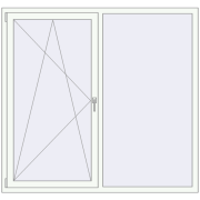 REHAU Euro 70 1700x1600 мм