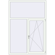 REHAU Euro 70 1350x1950 мм