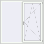 REHAU Euro 70 1450x1450 мм