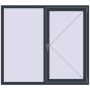 REHAU Euro 70 1500x1350 мм