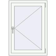 REHAU Brillant-Design 700x1000 мм ANTHRACITE_GREY_STRUKTURAL ззовні REHAU Brillant-Design 700x1000 мм ANTHRACITE_GREY_STRUKTURAL ззовні