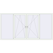 REHAU Euro 60 3150x1600 мм REHAU Euro 60 3150x1600 мм