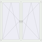 REHAU Brillant-Design 2000x2000 мм