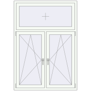 REHAU Euro 70 1200x1700 мм REHAU Euro 70 1200x1700 мм