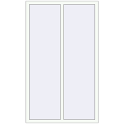 REHAU Euro 70 1100x1850 мм