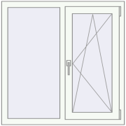 REHAU Euro 60 1000x1000 мм