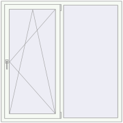 REHAU Euro 60 1500x1500 мм