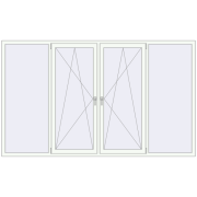 REHAU Euro 60 2750x1650 мм REHAU Euro 60 2750x1650 мм