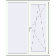 REHAU Euro 70 1160x1460 мм