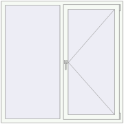 REHAU Euro 70 1500x1500 мм