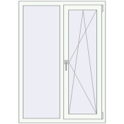 REHAU Euro 70 1000x1400 мм