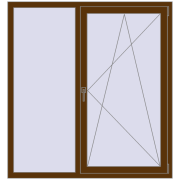 REHAU Euro 70 1400x1500 мм REHAU Euro 70 1400x1500 мм