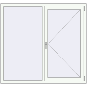 REHAU Euro 70 1500x1400 мм