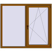 REHAU Brillant-Design 1500x1300 мм