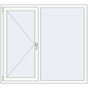 REHAU Brillant-Design 1460x1330 мм