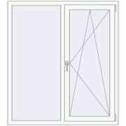 REHAU Euro 60 1300x1450 мм